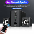 SADA D-202 Portable Home Speaker, Laptop Speaker, USB-Powered Active Desktop Subwoofer