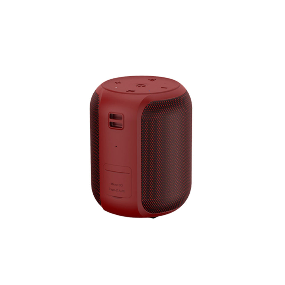 Cyboris Cross-Border Cylindrical 15W Wireless Bluetooth Speaker: Outdoor, Waterproof, Mini, with Card Slot, Subwoofer, Compact Sports Speaker