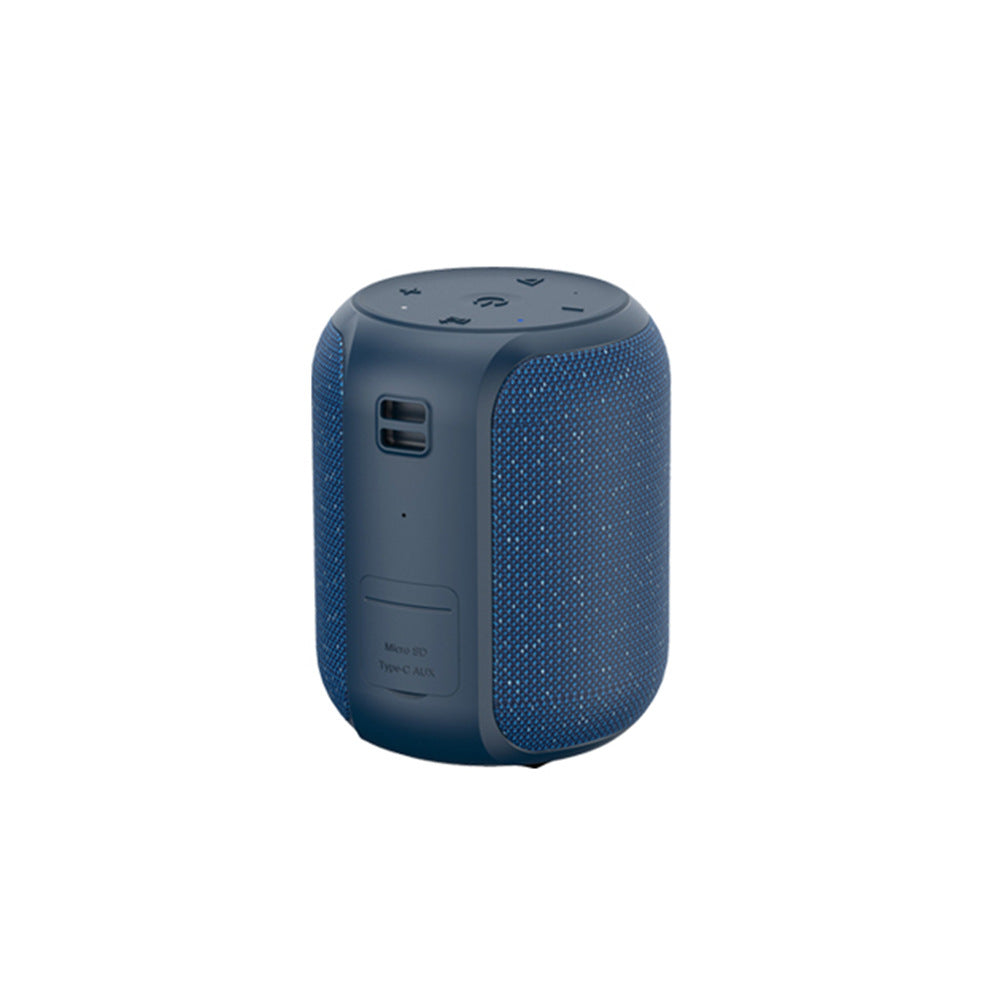 Cyboris Cross-Border Cylindrical 15W Wireless Bluetooth Speaker: Outdoor, Waterproof, Mini, with Card Slot, Subwoofer, Compact Sports Speaker