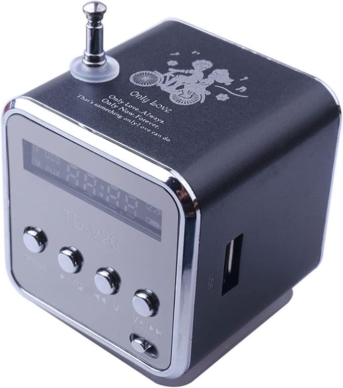 Mini Bluetooth Speaker, Etigood Wireless Music Player Portable FM Radio