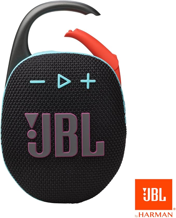 JBL Clip 5 - Ultra-Portable, Waterproof & Dustproof Bluetooth Speaker, Big Pro