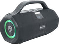 Rockville SONIC-50L Portable Bluetooth Speaker, 50W Stereo Sound, Dual LED Rings