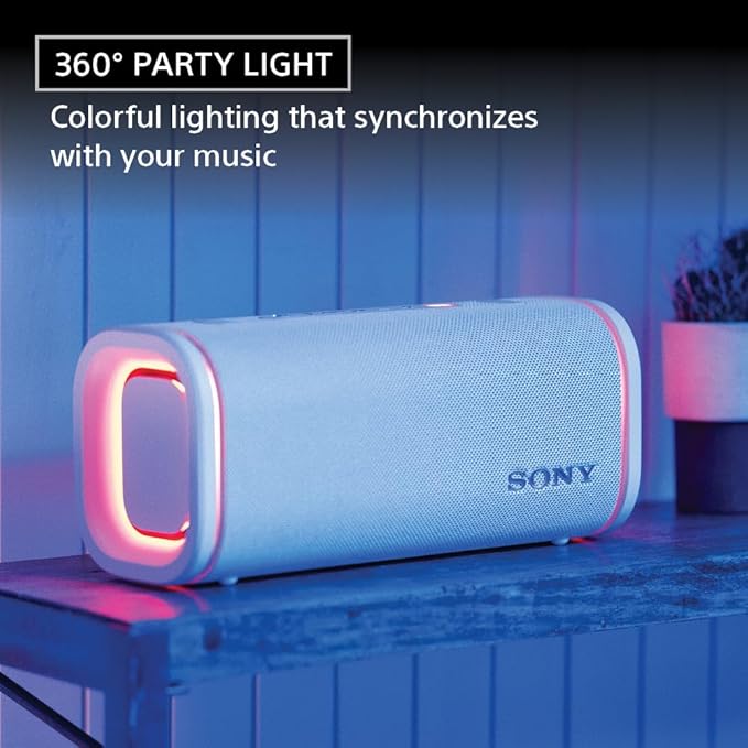 Sony ULT Field 5 Wireless Portable Bluetooth Speaker, IP67 Waterproof, and