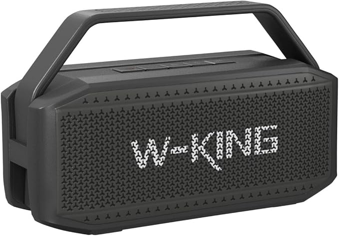 W-KING Portable Loud Bluetooth Speaker, 100W Max Waterproof Outdoor Speakers