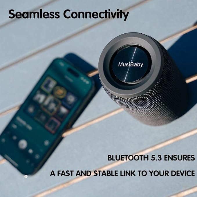 Bluetooth Speaker, MusiBaby M68 Small Portable Speaker:Speaker