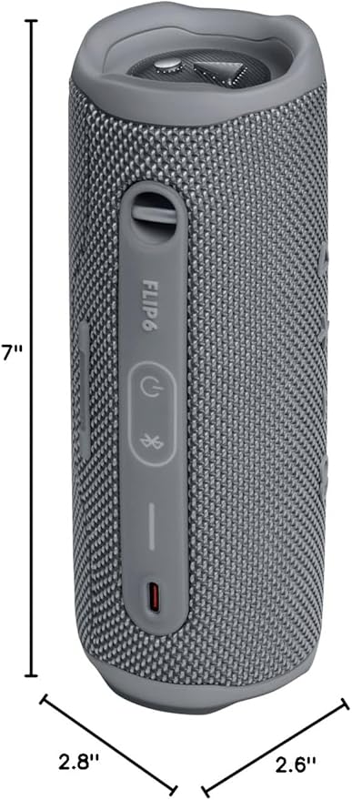 JBL Flip 6 - Portable Bluetooth Speaker, powerful sound and deep bass, IPX7