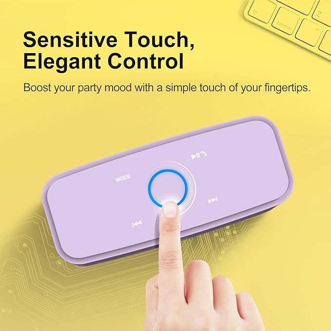 DOSS SoundBox Touch Wireless Bluetooth Speaker