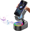 Wireless Induction Audio Bluetooth Speaker 5in1 Phone Holder Emergency