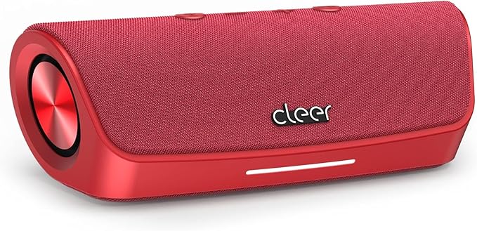 Cleer Scene Wireless Bluetooth Speaker, Stereo Wireless Pairing, Waterproof IPX7