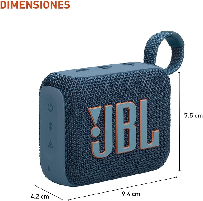 JBL Go 4 - Ultra-Portable, Waterproof and Dustproof Bluetooth Speaker, Big JBL