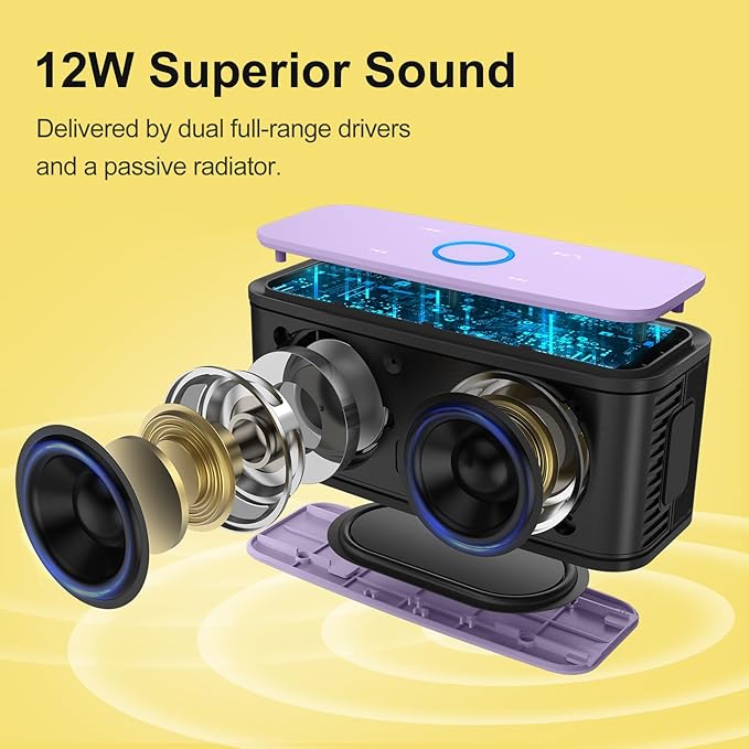 DOSS SoundBox Touch Wireless Bluetooth Speaker
