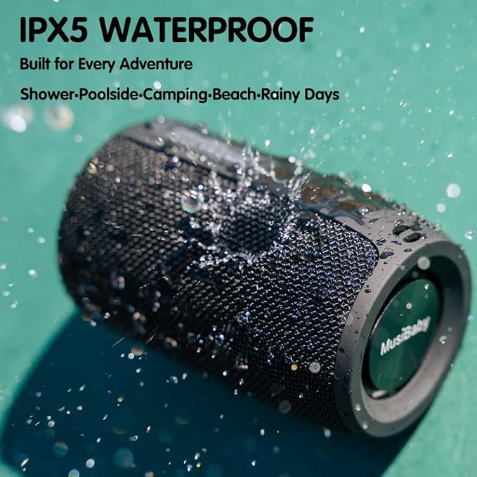 Bluetooth Speaker, MusiBaby M68 Small Portable Speaker:Speaker