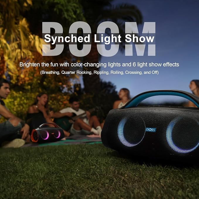 DOSS Extreme Boom Pro Loud Bluetooth Speaker
