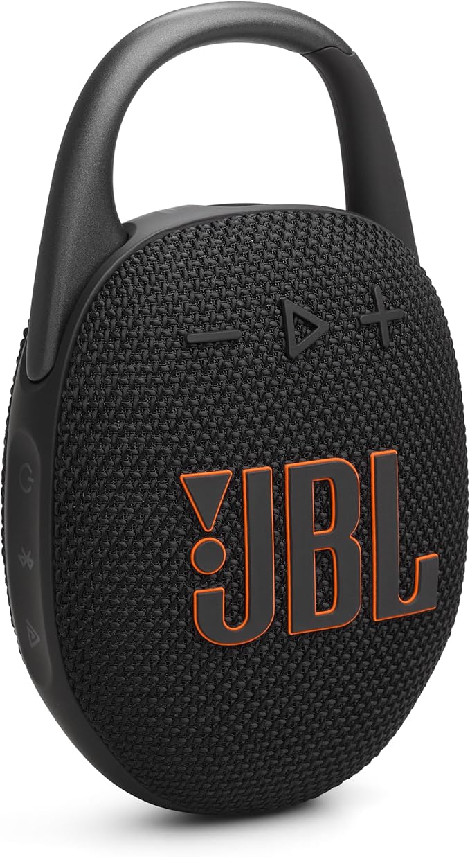 JBL Clip 5 - Ultra-Portable, Waterproof & Dustproof Bluetooth Speaker, Big Pro