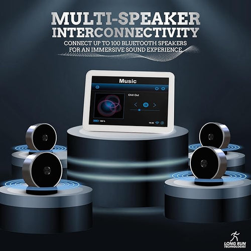 Bluetooth Speaker Set: Wireless Stereo Dual Pairing Portable Twin TWS System