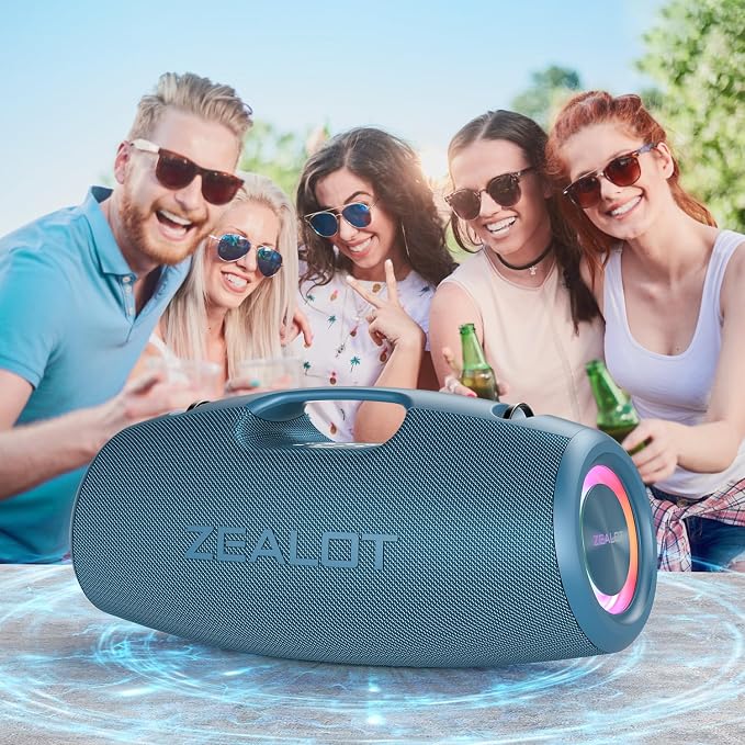 ZEALOT Bluetooth Speaker, 120W Wireless Speakers