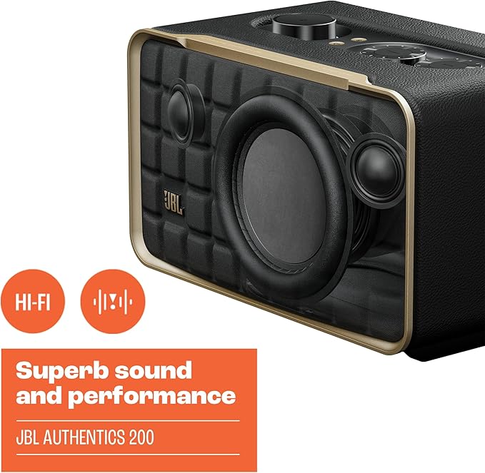 JBL JBLAUTH200BLKAM-Z Wi-Fi Bluetooth Smart Home Speaker