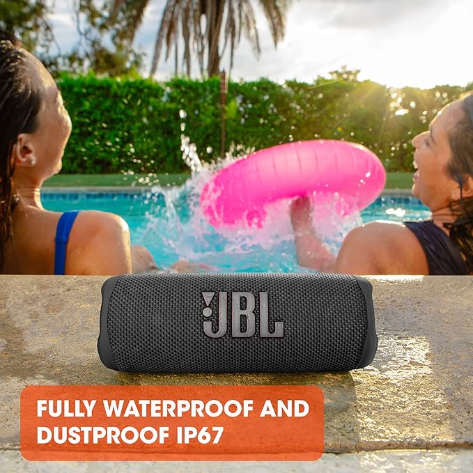 JBL Flip 6, Portable & Durable Bluetooth Speaker