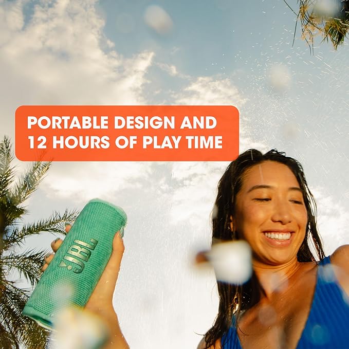 JBL Flip 6, Portable & Durable Bluetooth Speaker