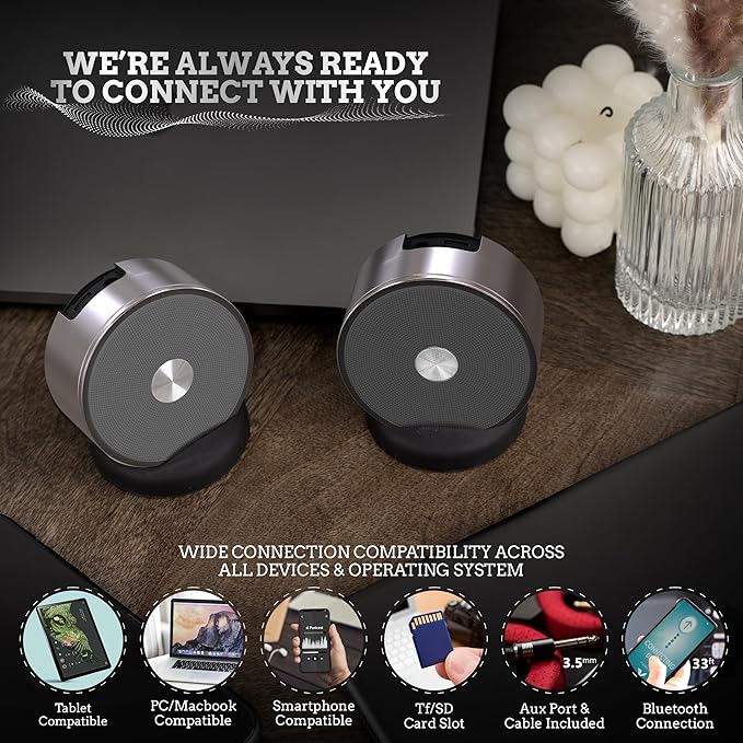 Stereo Bluetooth Speakers