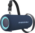 Passau Portable Bluetooth Speakers 40W Peak Loud Stereo Sound, Passive