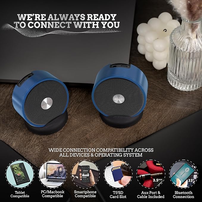 Paired Bluetooth Speakers