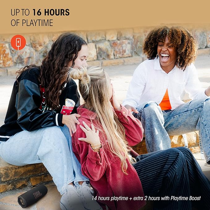 JBL Flip 7 - Portable Waterproof and Drop-Proof Speaker, Bold JBL Pro Sound