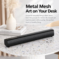 Newman Desktop Computer Speaker System—Small Home Mini Speaker, Desktop Wired Bluetooth Subwoofer, Laptop Speaker