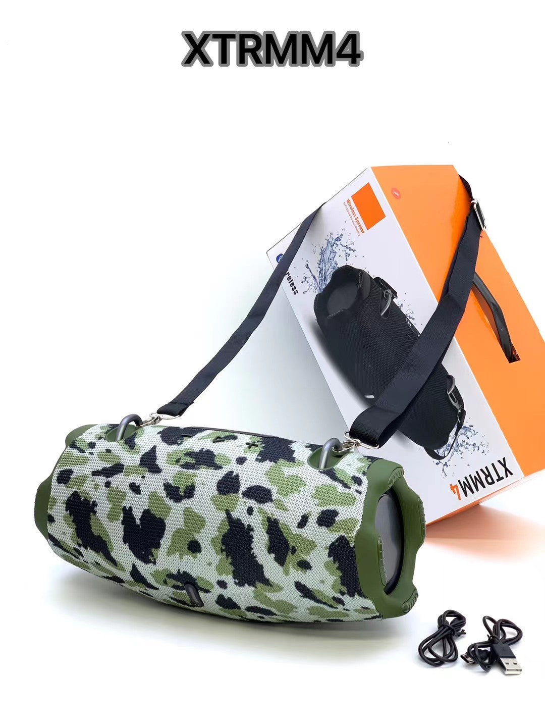 Cross-Border Xtreme4 Battle Drum Bluetooth Speaker, Portable Speaker, Subwoofer, Outdoor Speaker, Bluetooth Speaker