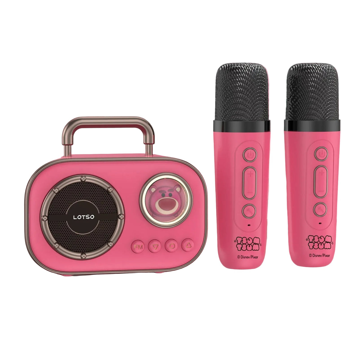 Disney All-in-One Microphone and Speaker System—Home Karaoke, Kids' Singing Speaker, Bluetooth Portable Speaker, Mini