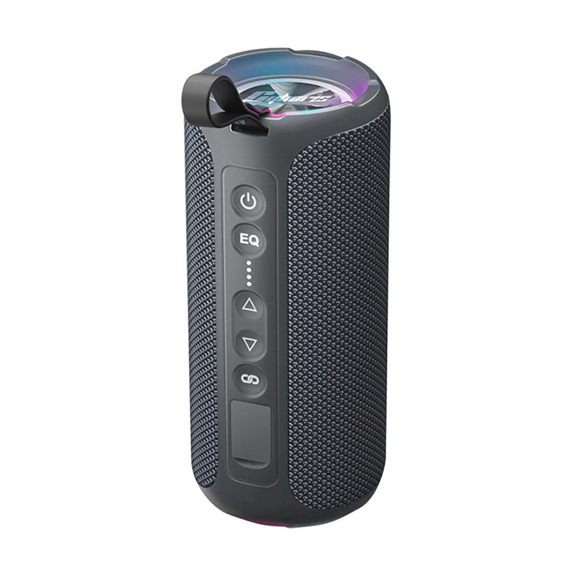 Cyboris New Release: 40W Wireless Bluetooth Fabric Speaker with LED Lighting, Multiple Sound Effects, TWS, Deep Bass, and Color-Changing Lights