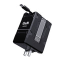 US-Spec Dual-Prong Retractable Cord Charger: All-Protocol Multi-Port Charger with Mecha-Style Design and GaN Technology