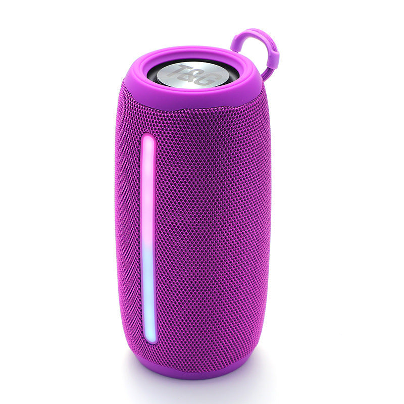 New TG663 Wireless Bluetooth Mini Speaker: Portable Fabric Subwoofer, Outdoor-Ready, TWS-Compatible, Ideal for Calls and as a Gift