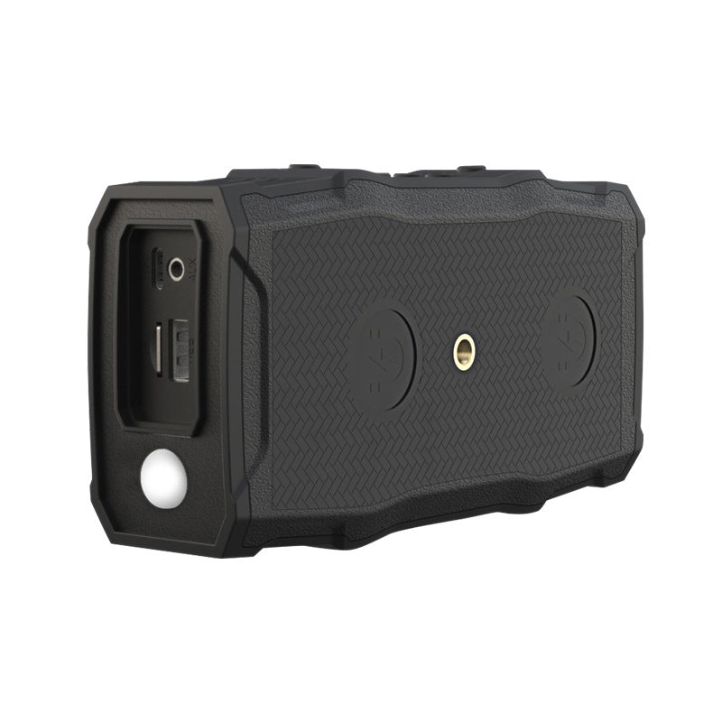 Cyboris Custom-Molded Magnetic Golf 30W Wireless Bluetooth Speaker with Outdoor Lighting, Rugged, Waterproof, Dustproof, and Shockproof, Portable Bike Mount