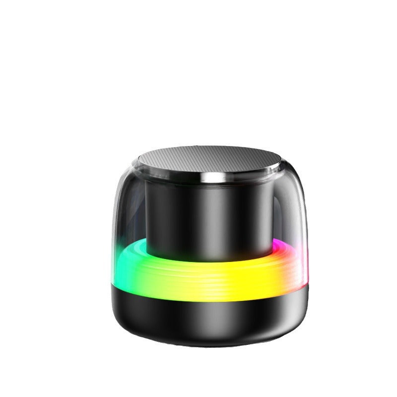 Consumer-Grade Best-Selling Outdoor Bluetooth Speaker: Wireless, Portable, RGB Color-Changing Lights, Cool Cycling Design, and Deep Bass