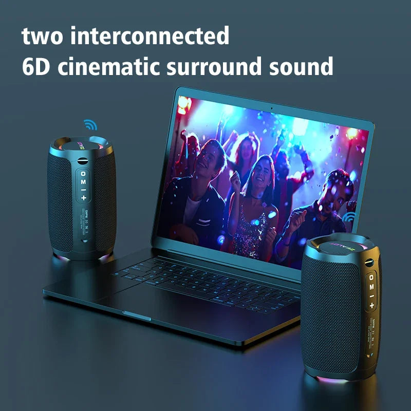 Zealot-S49 10W Portable Bluetooth Speaker Stereo Sound IPX7 Waterproof Wireless Bluetooth 5.2 Excellent Bass Performance