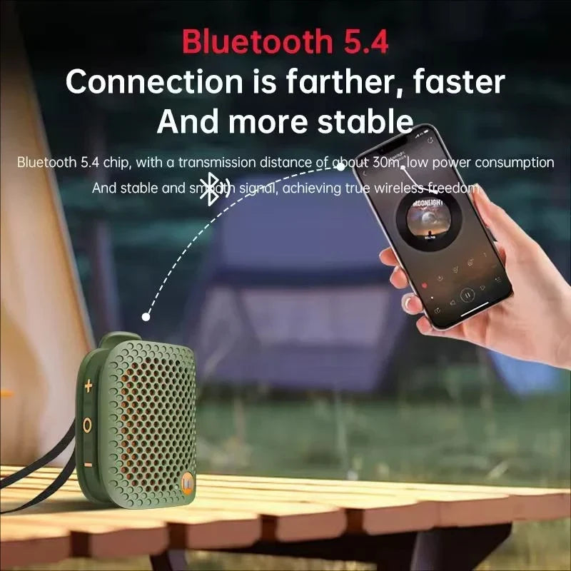 Monster M3 TWS Stereoscopic Wireless Touch Speaker Lightweight Bluetooth 5.4 Magnetic Clip Sports Music Player