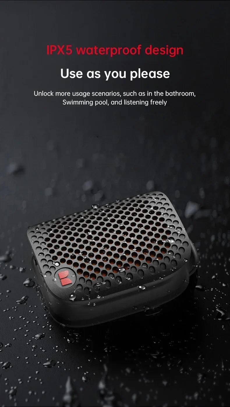 Monster M3 TWS Stereoscopic Wireless Touch Speaker Lightweight Bluetooth 5.4 Magnetic Clip Sports Music Player