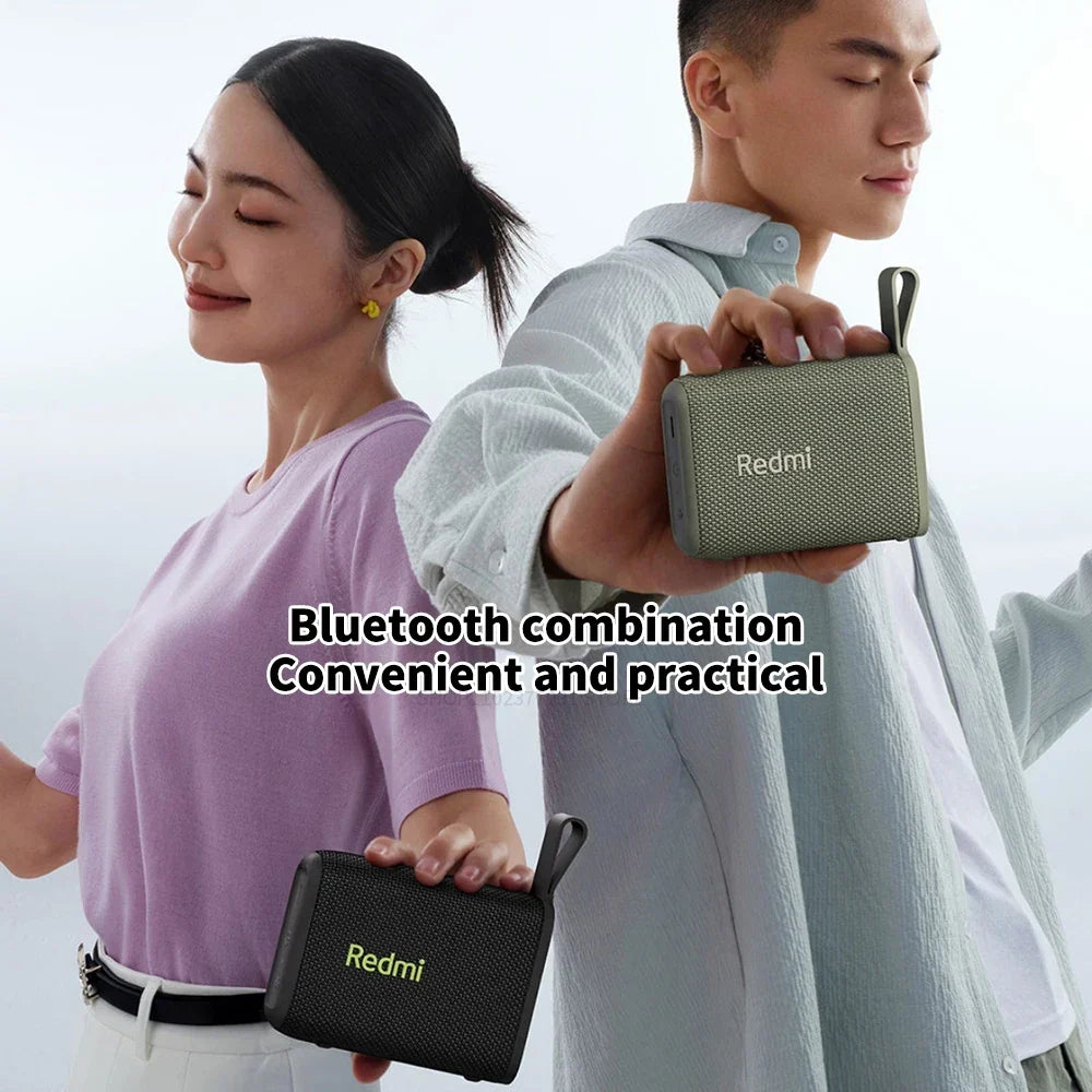Redmi Portable Bluetooth Speaker Outdoor IP67 Stereo Powerful Sound  Box BT5.3 RGB Dual Pairing TWS Connectivity Colorful -CN